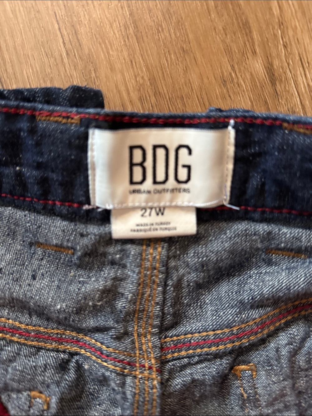 Urban Outfitters BDG Carpenter Denim Shorts Jorts Size 27 - Picture 7 of 13